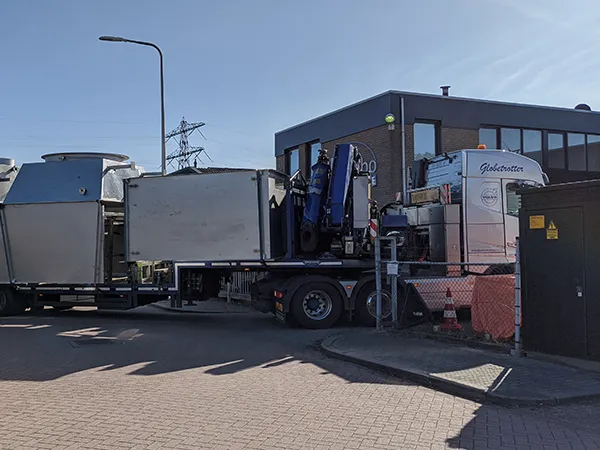 Ravebo Scrubber Transport