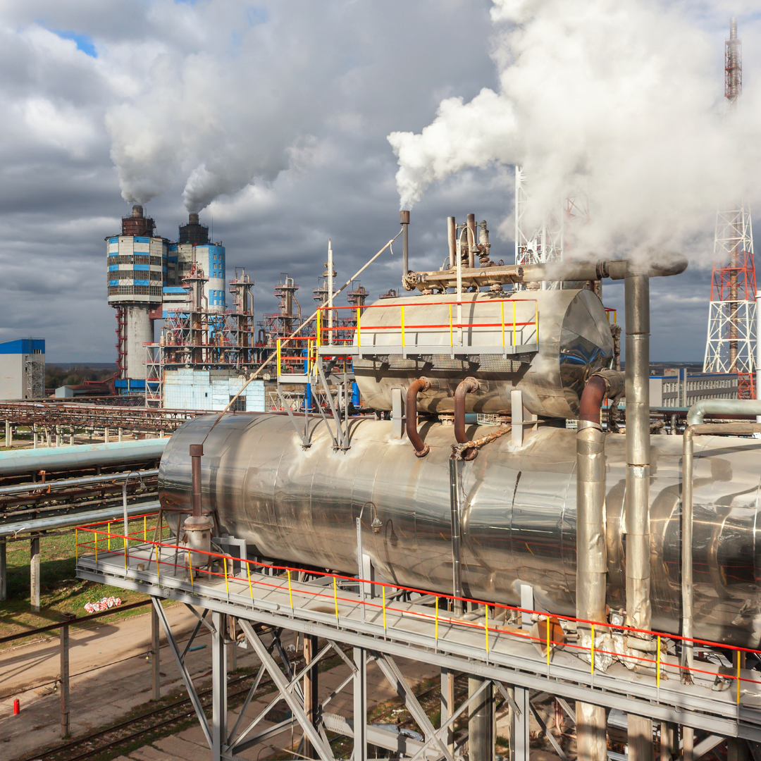 Chemical plant utilities and process off-gas