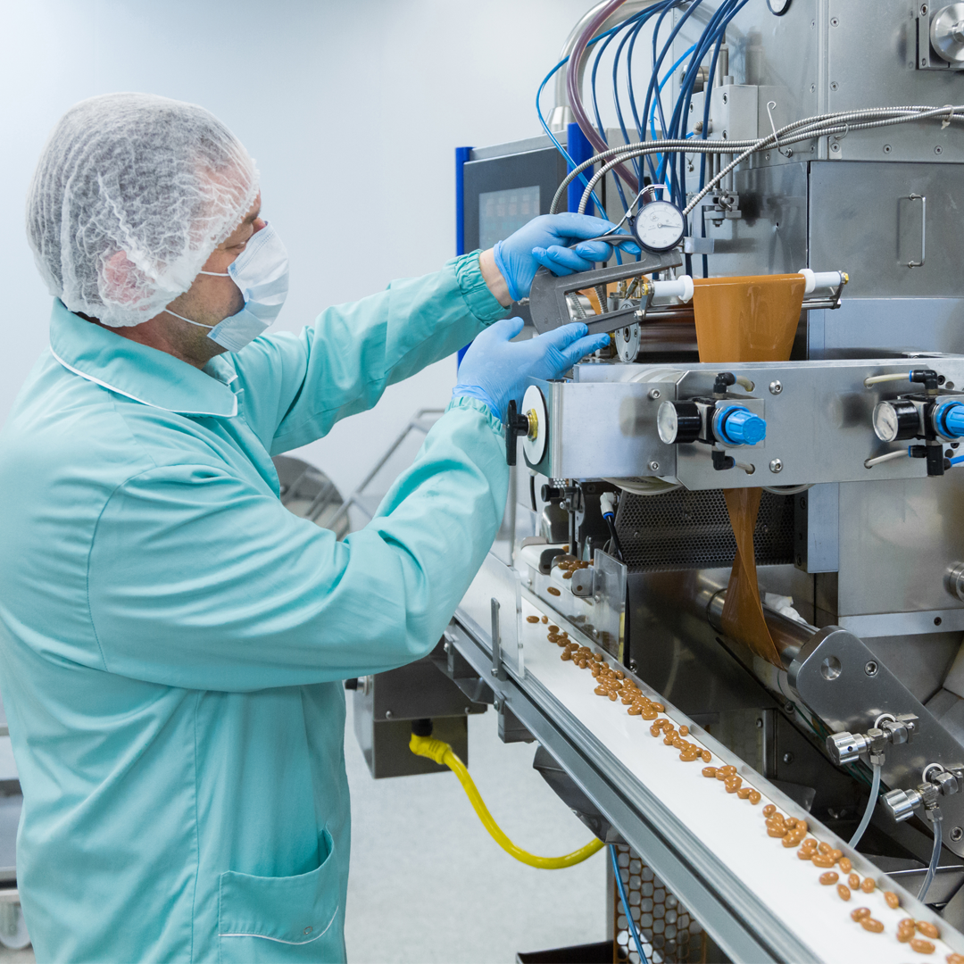 Food processing lines with ventilation and emissions