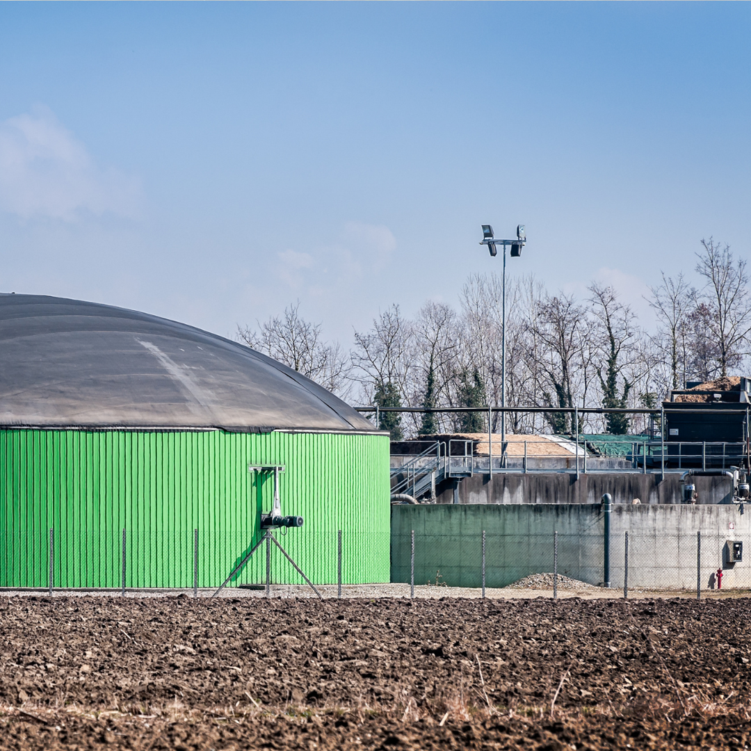 Ravebo emission control at green-energy facility