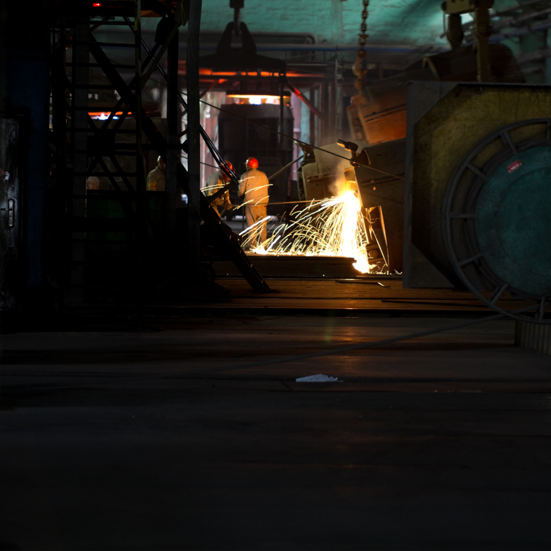 Steel processing lines and exhaust capture