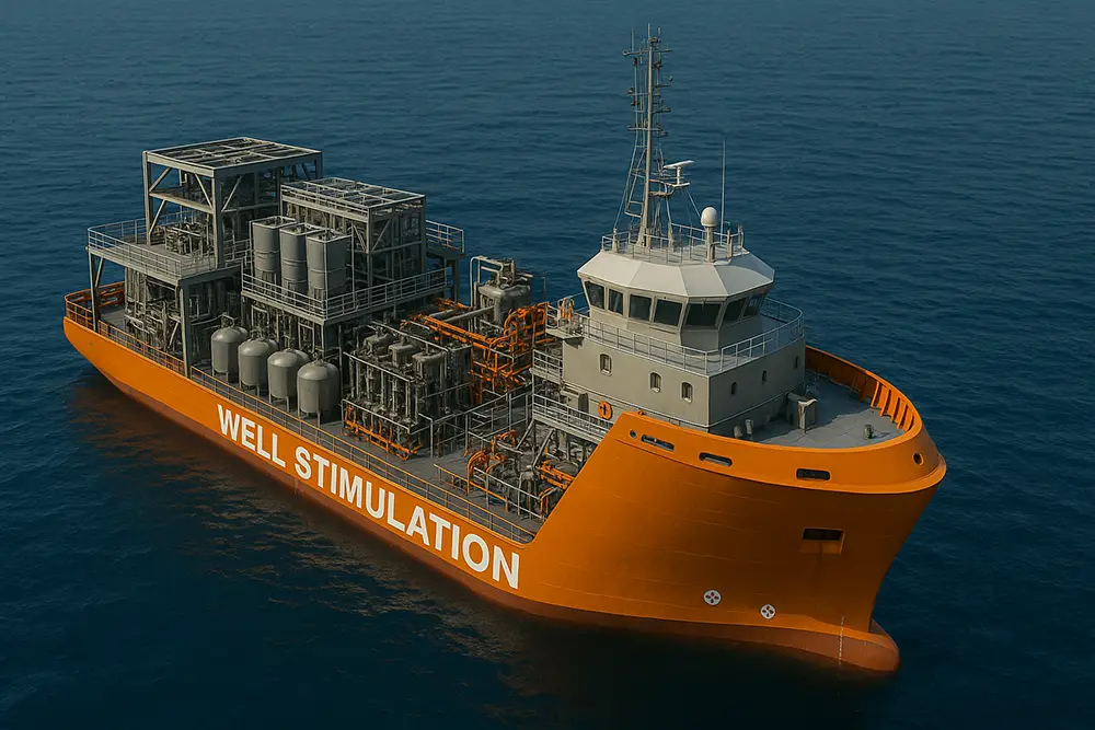 Well Stimulation Vessel